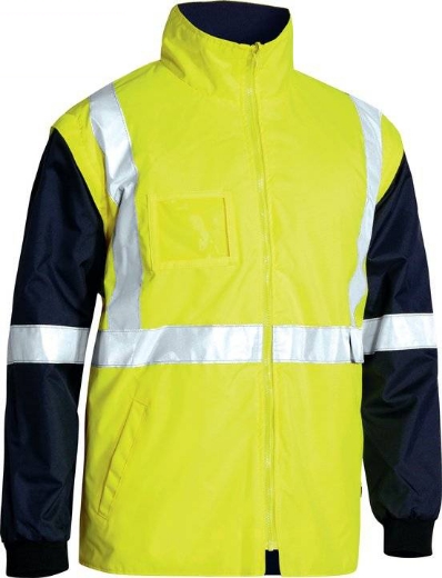 Picture of Bisley, Taped Hi Vis 5 In 1 Rain Jacket